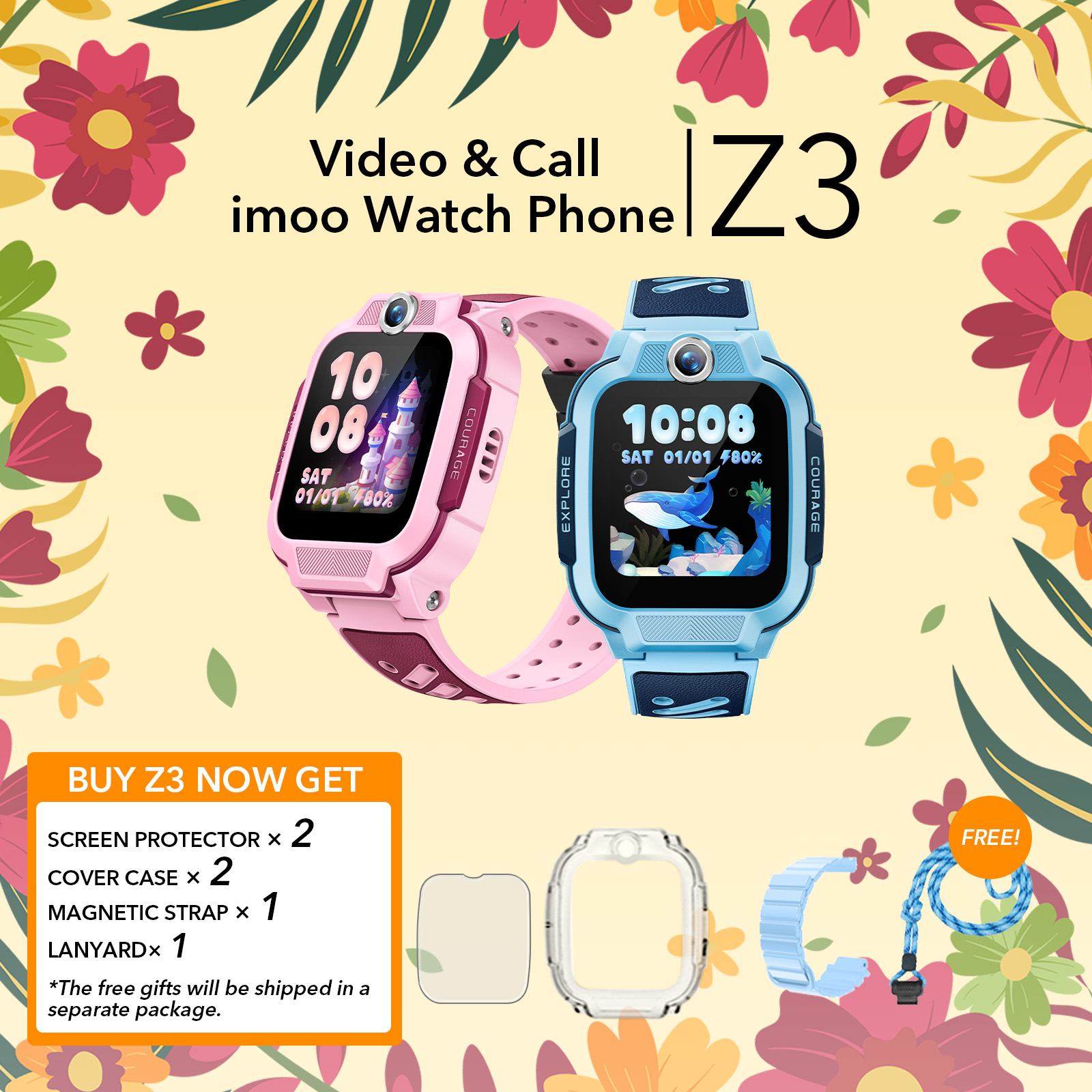 imoo Watch Phone Z3 bundle